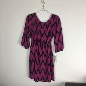 Newport | Size Large Print Cutout Back Dramess